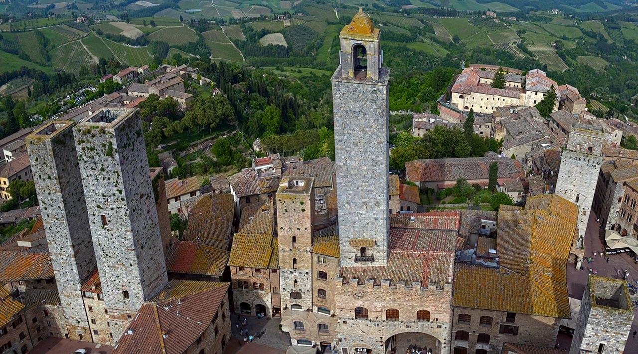 Promenade à san Gimignano  introduction
