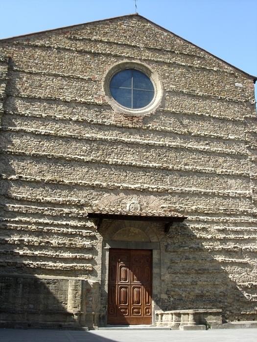 La façade de la basilique saint François