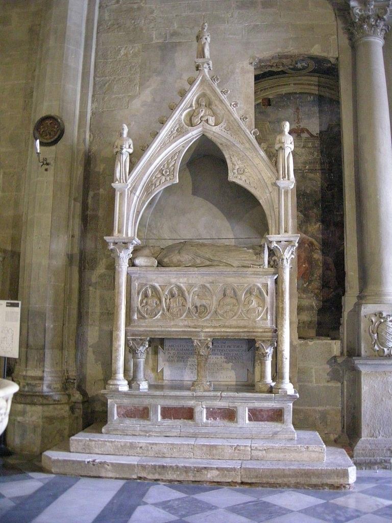 Le tombeau du pape Grégoire 10