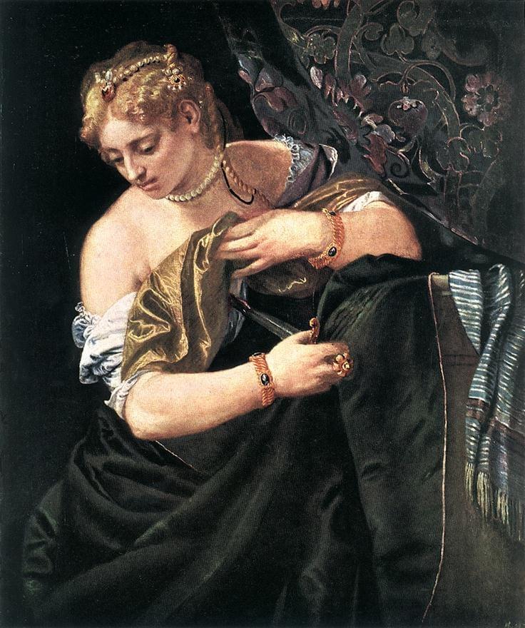 La mort de Lucrèce par Véronèse