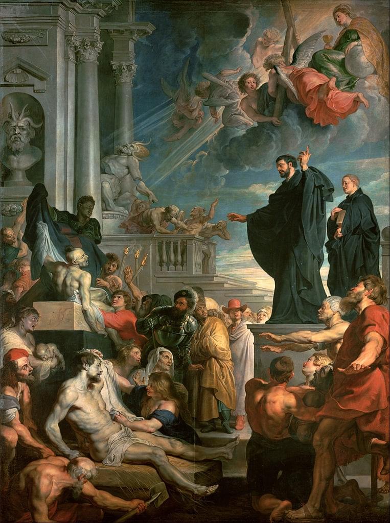 Le Miracle de Saint François Xavier par Rubens