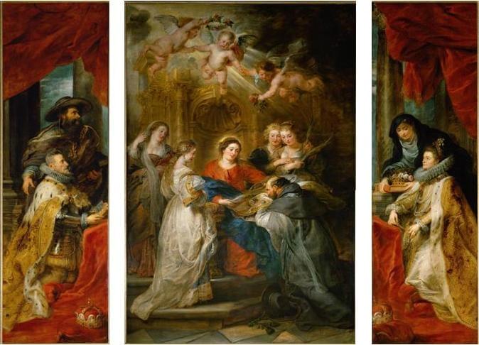 Le maître Autel dIldefonse par Rubens