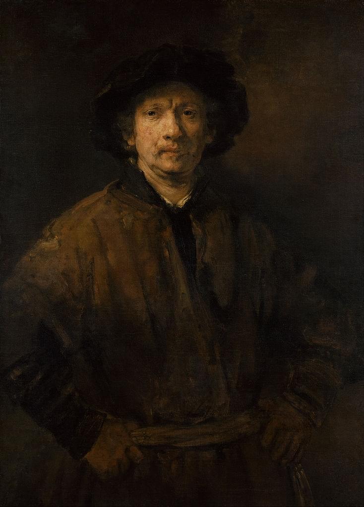 Lautoportrait de Rembrandt