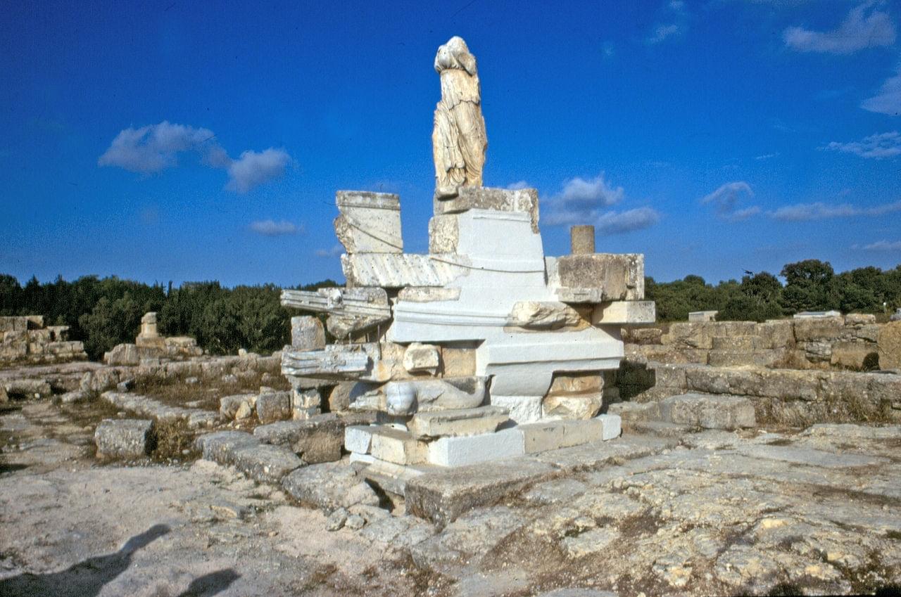 La maquette de lagora de Cyrène