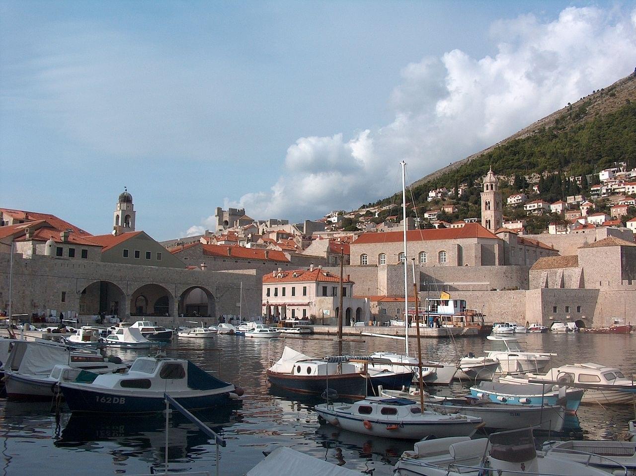 Dubrovnik de la porte Pile au palais du recteur  introduction