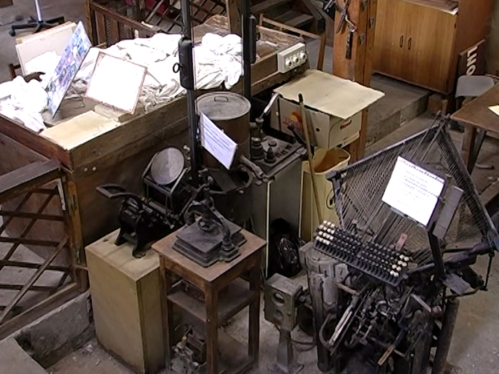 Fabrication du papier Fontaine de Vaucluse