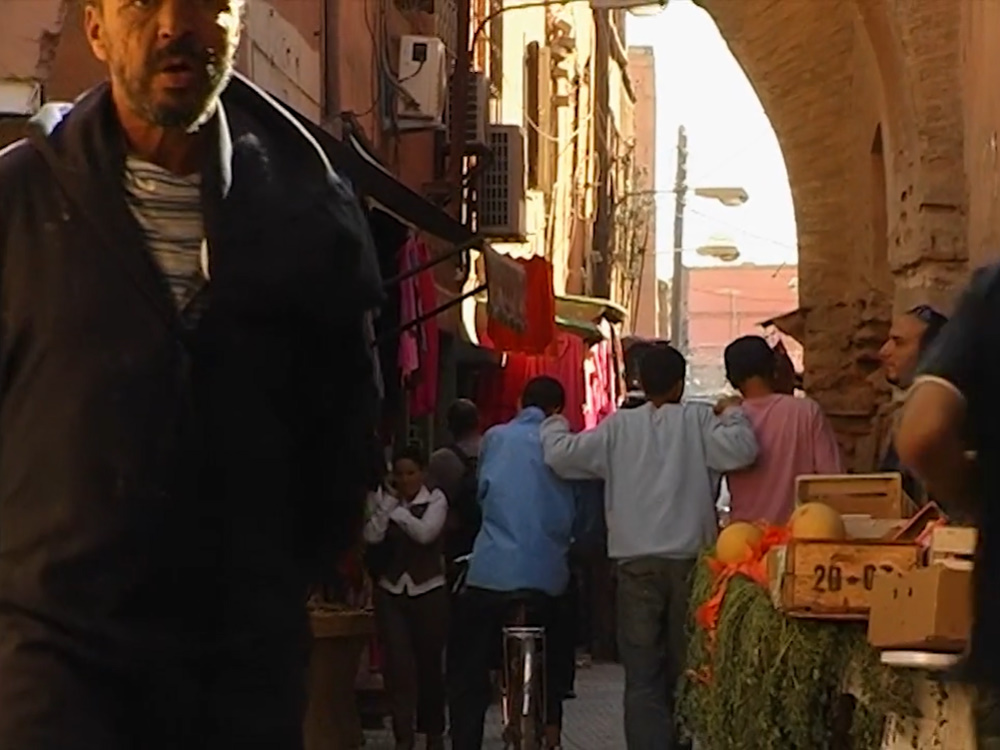 Promenade shoping streets  - Marakech