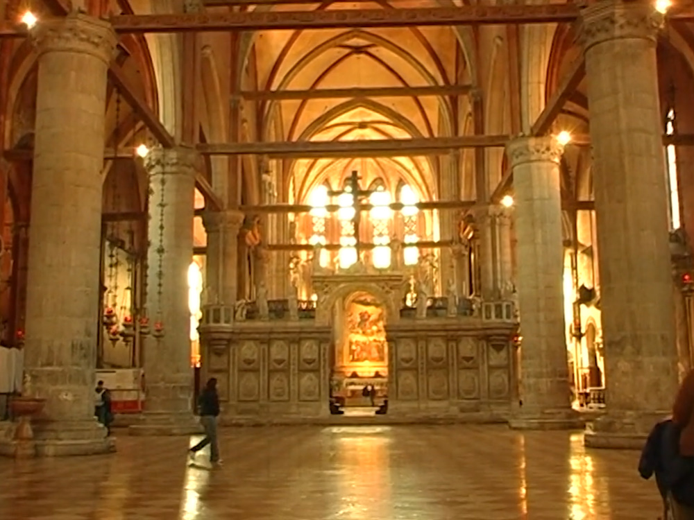 Basilique Santa Maria Gloriosa dei Frari JJubé Histoire Venise